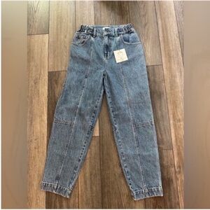 NWT Pistola Women’s “Lily Honeymoon “  Blue Straight Leg Hight Rise Jeans 26